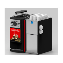Uso comercial Gaia E2s com feijão de leite fresco para copa máquina de café